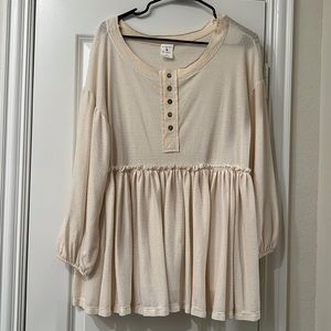 Cream Boutique Top